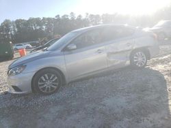 Salvage cars for sale from Copart Ellenwood, GA: 2019 Nissan Sentra S