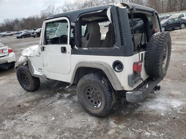 2005 Jeep Wrangler / TJ Sport