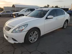 Salvage cars for sale at Fresno, CA auction: 2013 Infiniti G37