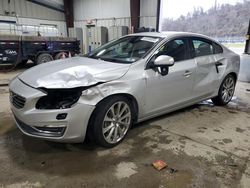 Salvage cars for sale at West Mifflin, PA auction: 2016 Volvo S60 Platinum