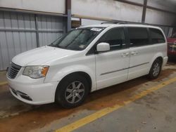 Salvage cars for sale at Mocksville, NC auction: 2012 Chrysler Town & Country Touring