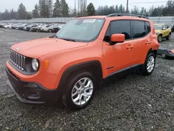 Vehiculos salvage en venta de Copart Graham, WA: 2018 Jeep Renegade Latitude