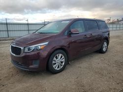 KIA salvage cars for sale: 2018 KIA Sedona LX