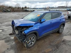 Salvage cars for sale at Columbia Station, OH auction: 2021 KIA Seltos EX