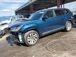 Salvage cars for sale at Riverview, FL auction: 2021 Volkswagen Atlas SEL