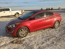 Salvage cars for sale at Taylor, TX auction: 2015 Hyundai Elantra SE