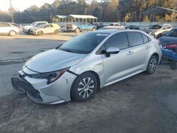 Salvage cars for sale from Copart Savannah, GA: 2021 Toyota Corolla LE