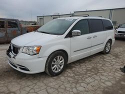 Chrysler salvage cars for sale: 2016 Chrysler Town & Country Limited Platinum