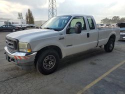 Salvage cars for sale from Copart Hayward, CA: 2002 Ford F250 Super Duty