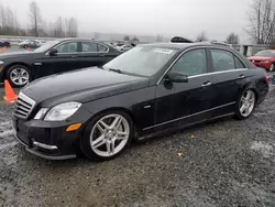 Mercedes-Benz Vehiculos salvage en venta: 2012 Mercedes-Benz E 550 4matic