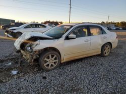 Salvage cars for sale at Tifton, GA auction: 2007 Honda Accord EX