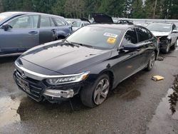 Salvage cars for sale at Arlington, WA auction: 2018 Honda Accord EX