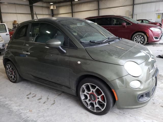 2012 Fiat 500 Sport