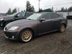 Lexus Vehiculos salvage en venta: 2010 Lexus IS 250