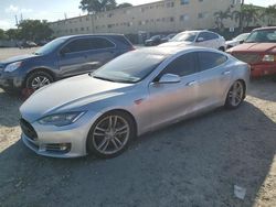 Tesla salvage cars for sale: 2013 Tesla Model S