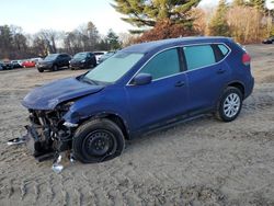 Salvage cars for sale at North Billerica, MA auction: 2017 Nissan Rogue SV