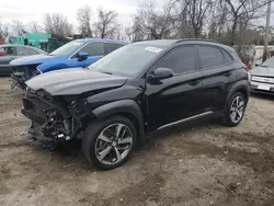 Salvage cars for sale at Baltimore, MD auction: 2021 Hyundai Kona Limited