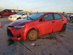 2019 Toyota Corolla L en venta en Grand Prairie, TX