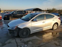 Salvage cars for sale at Grand Prairie, TX auction: 2019 Hyundai Elantra SE