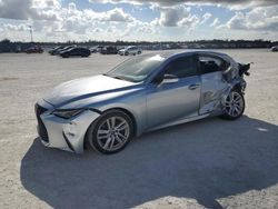 Salvage cars for sale at Arcadia, FL auction: 2022 Lexus IS 300