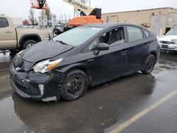 Salvage cars for sale at Hayward, CA auction: 2014 Toyota Prius