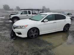 Salvage cars for sale at Martinez, CA auction: 2016 Honda Accord Sport