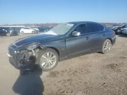 Salvage cars for sale at Kansas City, KS auction: 2015 Infiniti Q50 Base