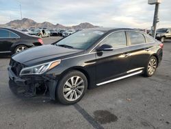 Salvage cars for sale at North Las Vegas, NV auction: 2016 Hyundai Sonata Sport