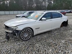 Salvage cars for sale at Ellenwood, GA auction: 2010 BMW 750 LI