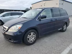 Salvage cars for sale at Fresno, CA auction: 2006 Honda Odyssey EX