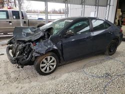 Toyota Corolla l salvage cars for sale: 2016 Toyota Corolla L