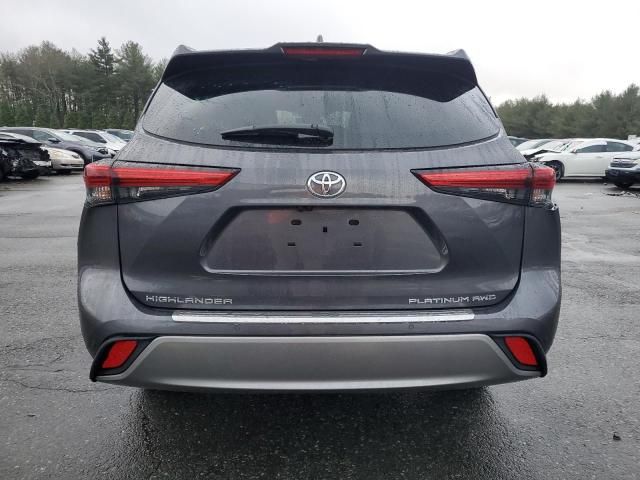 2022 Toyota Highlander Platinum