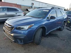 Salvage cars for sale at New Britain, CT auction: 2020 Subaru Outback Onyx Edition XT