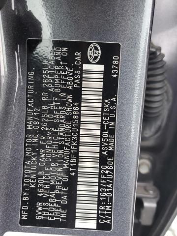 2012 Toyota Camry Base