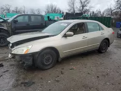 Salvage cars for sale at Baltimore, MD auction: 2003 Honda Accord LX