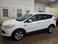 Salvage cars for sale at Davison, MI auction: 2015 Ford Escape SE