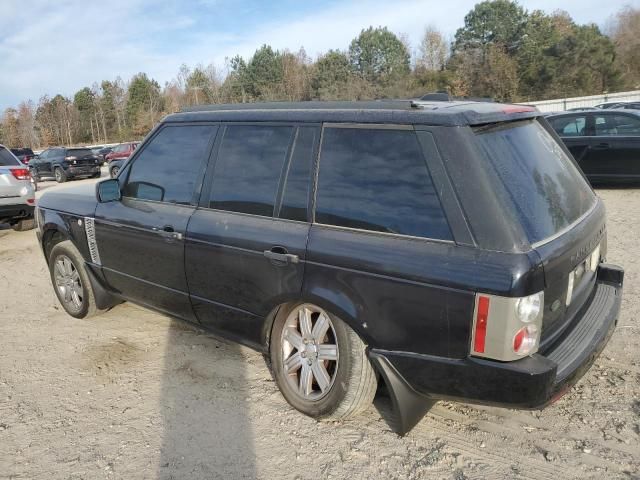 2006 Land Rover Range Rover HSE