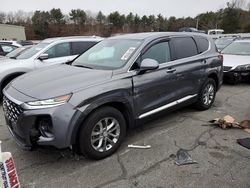 Salvage cars for sale at Exeter, RI auction: 2020 Hyundai Santa FE SEL