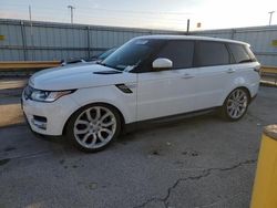 Land Rover salvage cars for sale: 2015 Land Rover Range Rover Sport HSE