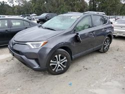 Salvage cars for sale at Ocala, FL auction: 2017 Toyota Rav4 LE