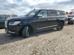 Salvage cars for sale at Bridgeton, MO auction: 2020 Lincoln Navigator L Black Label