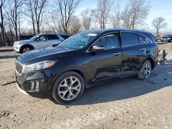 Salvage cars for sale at Cicero, IN auction: 2016 KIA Sorento SX