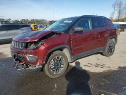 Salvage SUVs for sale at auction: 2021 Jeep Compass Trailhawk