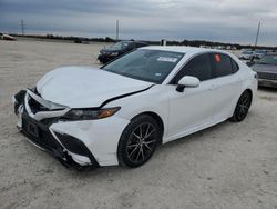 Salvage cars for sale from Copart New Braunfels, TX: 2023 Toyota Camry SE Night Shade