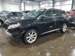 Salvage cars for sale from Copart Ham Lake, MN: 2010 Lexus RX 350