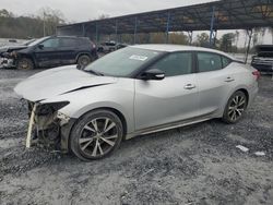 Salvage cars for sale at Cartersville, GA auction: 2017 Nissan Maxima 3.5S