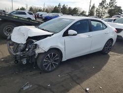 Salvage cars for sale at Denver, CO auction: 2019 Toyota Corolla L