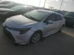 Toyota salvage cars for sale: 2022 Toyota Corolla LE