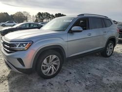 Salvage cars for sale at Loganville, GA auction: 2022 Volkswagen Atlas SE