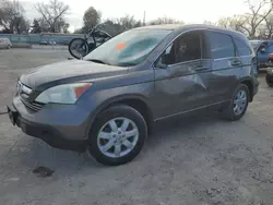 Salvage cars for sale at Wichita, KS auction: 2009 Honda CR-V EXL